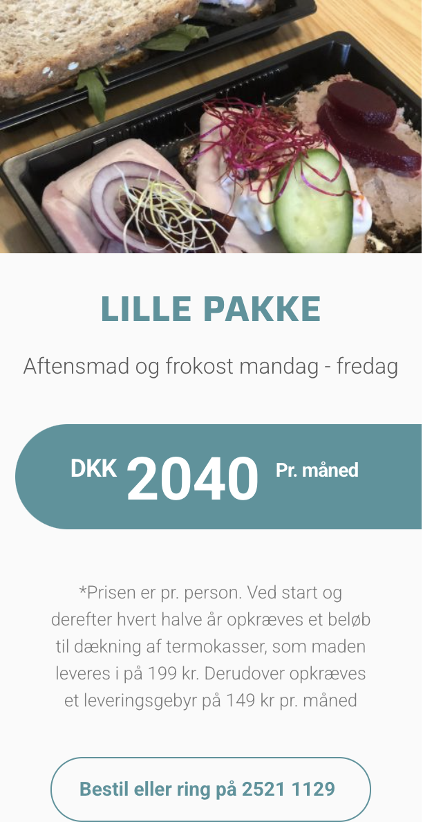 Lille Pakke, 5 dage