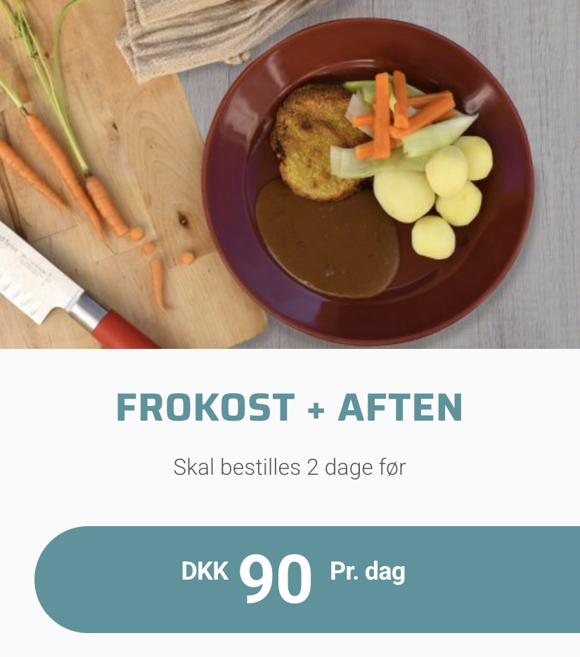 Frokost + aftensmad